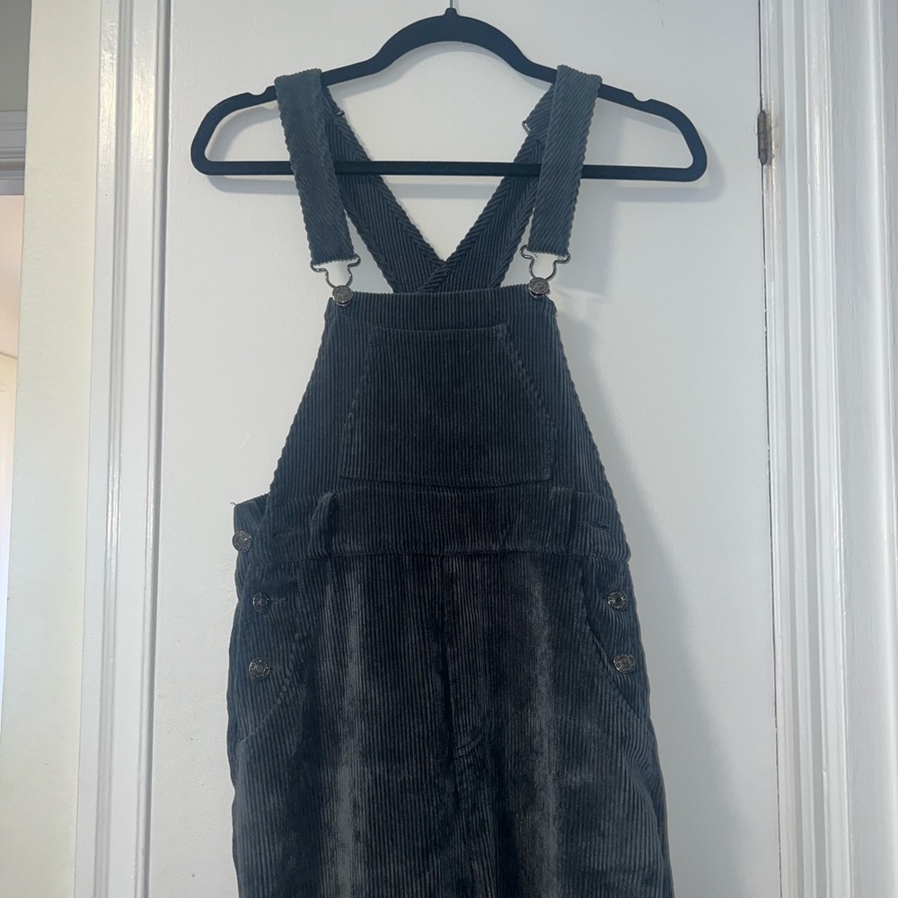Bishop & Young Corduroy Overalls - Navy